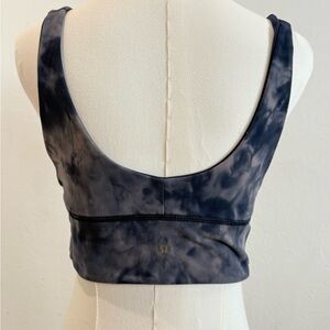Lululemon Reversible Black & Tie-Dye Sports Bra Crop Top Women’s (Size M)